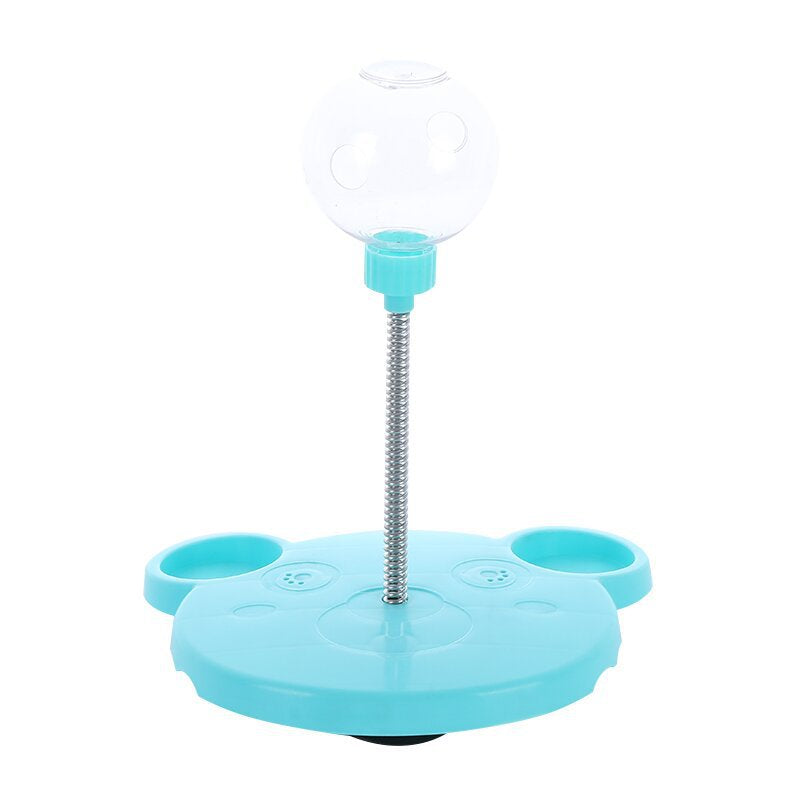 Interactive Cat Feeder Toy – Self-Playing Tumbler Treat Dispenser