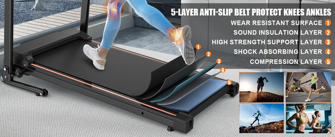 Foldable 2.5HP Walking Machine – Portable, APP-Controlled