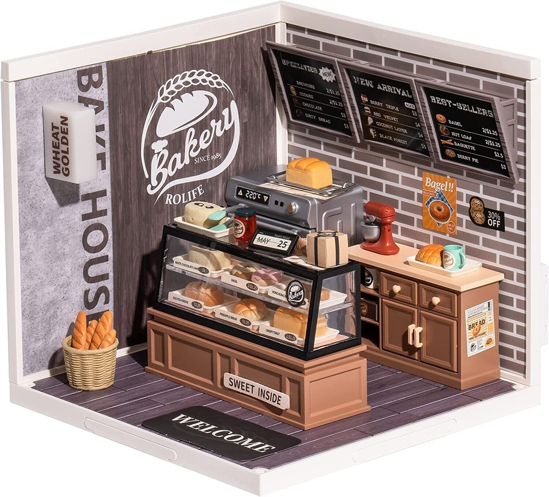 Rolife Super Store Kit – DIY Miniature House Building Toy