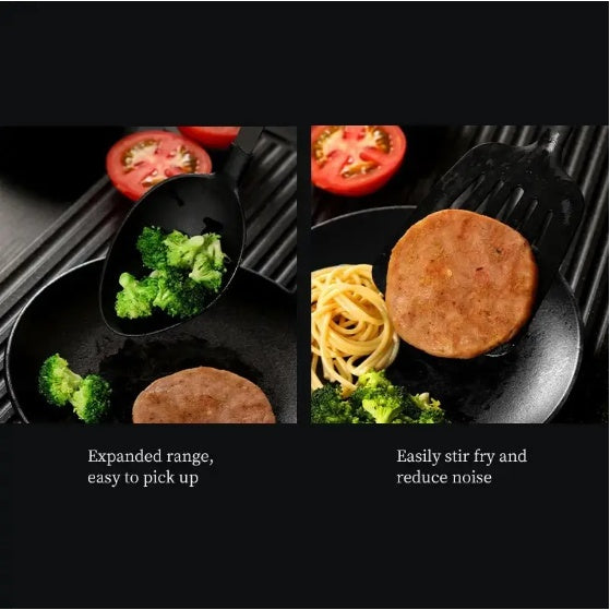 Premium 5-Piece Cooking Utensil Set – Stainless Steel & Heat-Resistant Nylon