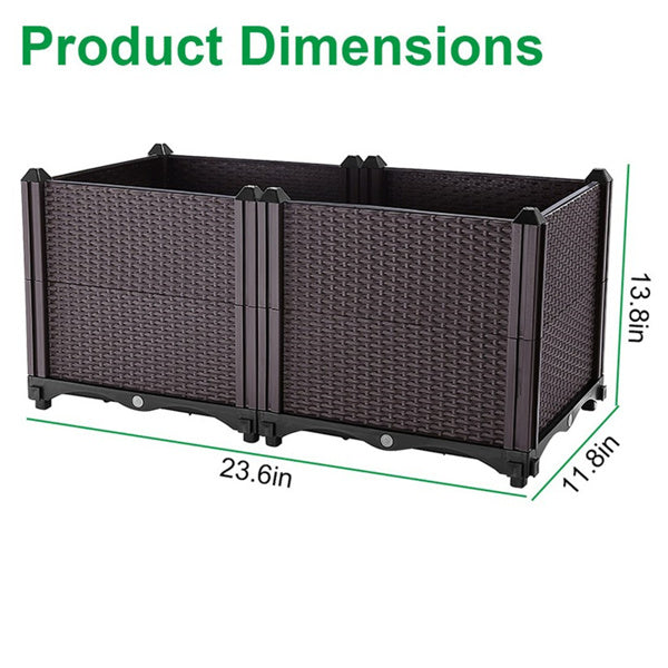 Elevated Outdoor Garden Flowerpot