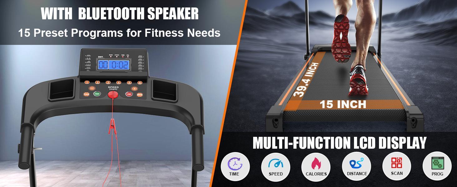 Foldable 2.5HP Walking Machine – Portable, APP-Controlled