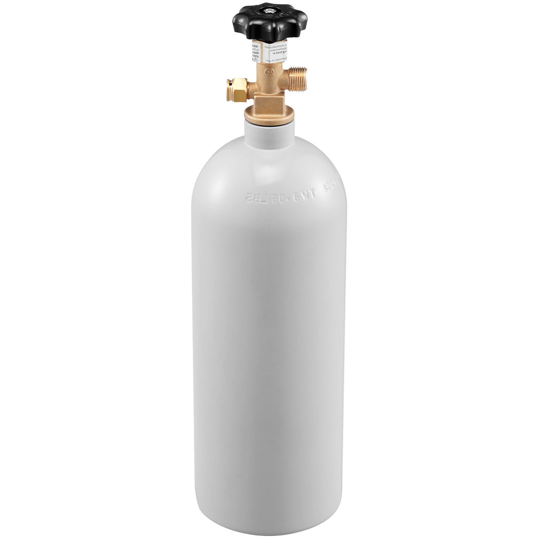 VEVOR 5 lb CO₂ Tank – Aluminum Cylinder with CGA320 Valve