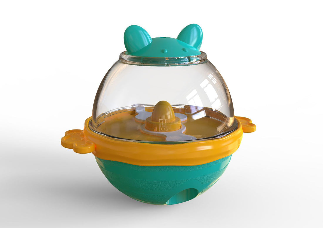 Dog Tumbler Treat Feeder – Interactive Leakage Food Toy